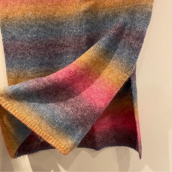 Anthropologie Sunset Sweater Midi Skirt - Picture 5 of 7